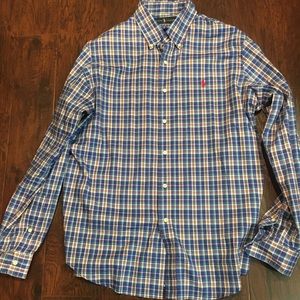 Polo Ralph Lauren red white and blue button down